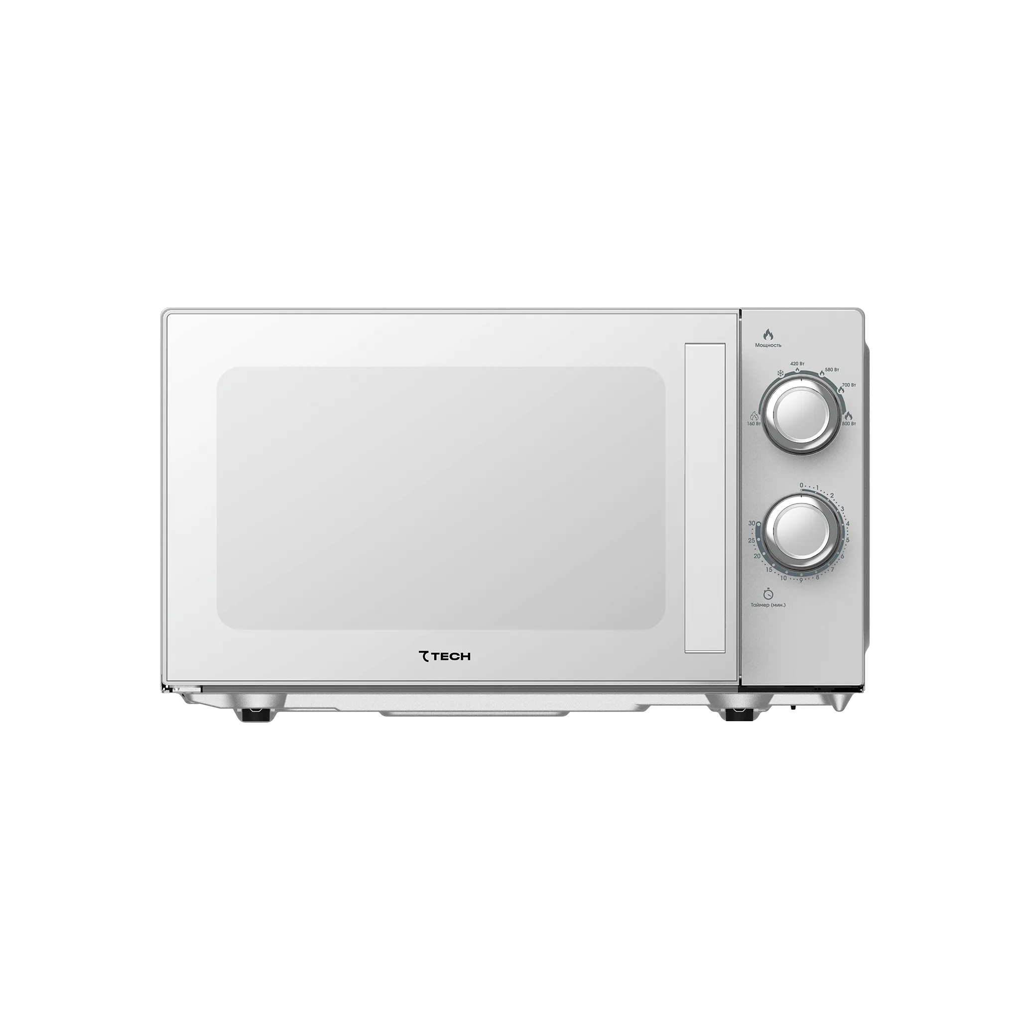 Микроволновая печь с нержавеющим корпусом и увеличенной камерой